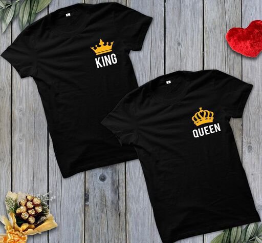 king queen black t shirt