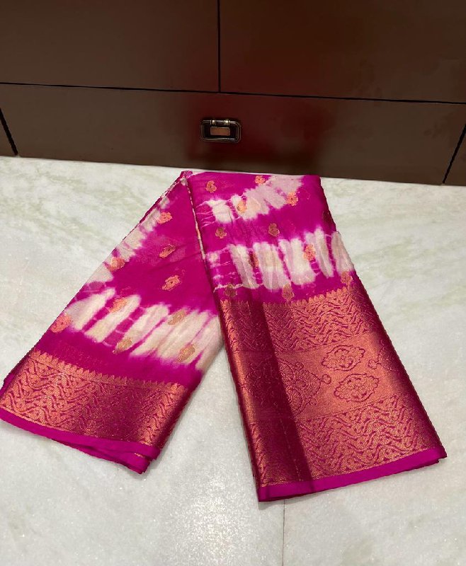 bandhej bandhani saree - Evilato