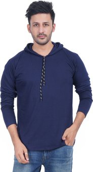 Full Sleeve Solid Men Sweatshirt