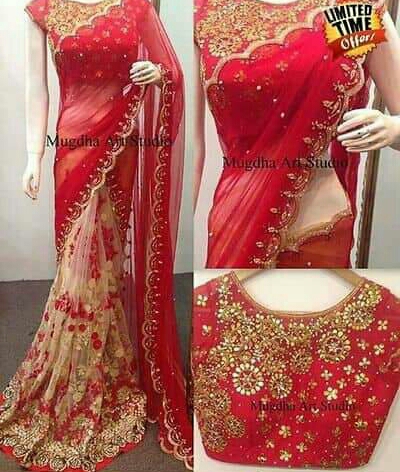 Latest Kanjeevaram pattu half sarees|| For Orders : 7993710111 | Mugdha Art  & Studio - YouTube