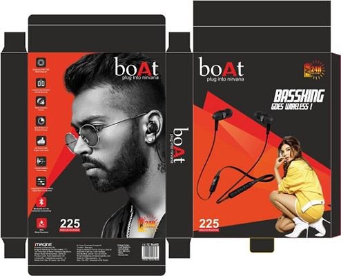 Boat 225 earphones online wireless