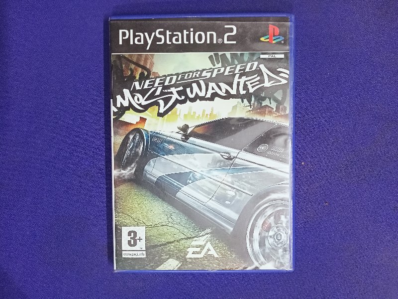 Playstation 2 PAL Edition Need for Speed Most Wanted Video Game