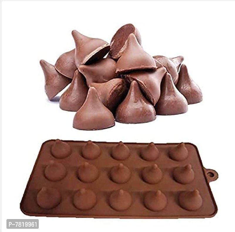 Brand New Hershey Kiss Kisses Silicone Pull Apart Cupcake Mold