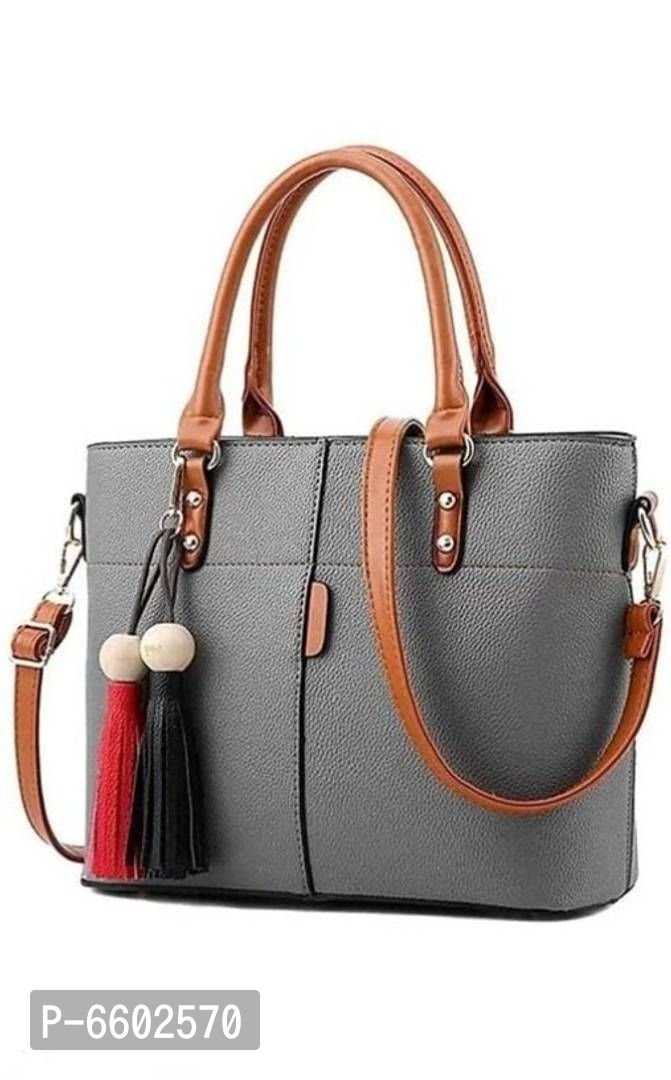 ap ulike Grey Hand-held Bag New design women Hand bag Extra Spacious Grey -  Price in India | Flipkart.com