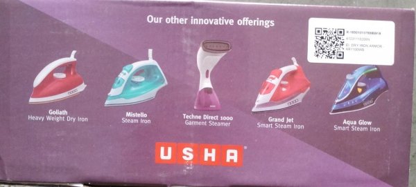 usha mistello steam iron