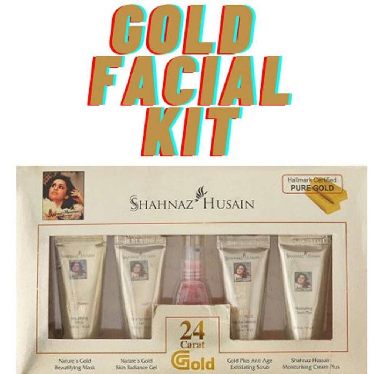 Shahnaz husain store gold facial kit