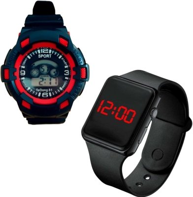 Square shape best sale digital watch