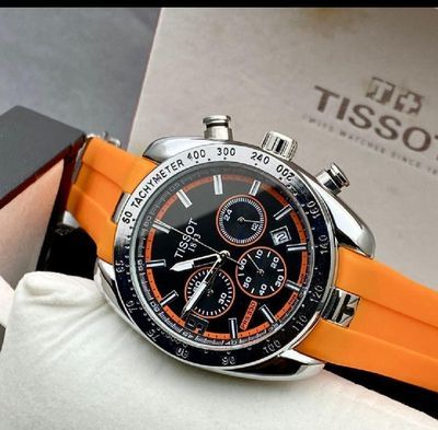 Tissot Since 1883 Orange Black Premium Watch gintaa