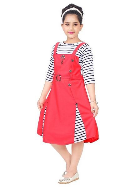 Buy SFC FASHIONS Girls Pink Polyester High Low Midi or Knee Length Party  Dress Online at Best Prices in India - JioMart.