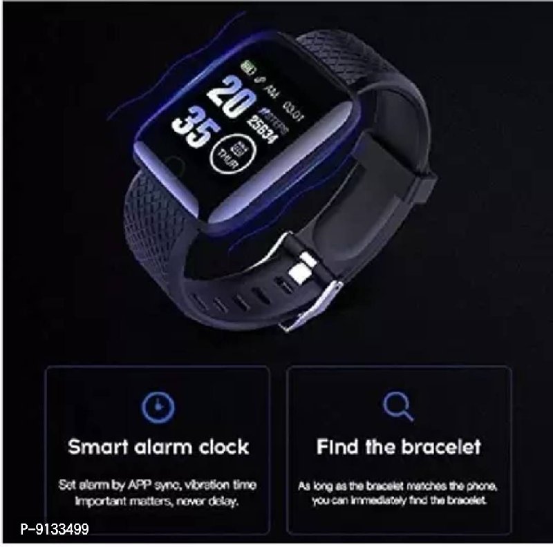 ID 116 Fitness Band Watch for Boys Girls Men Women Kids Smart