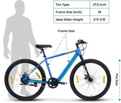 Hero 27.5 inch online cycle