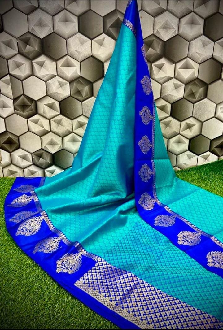 banarasi silk soft saree