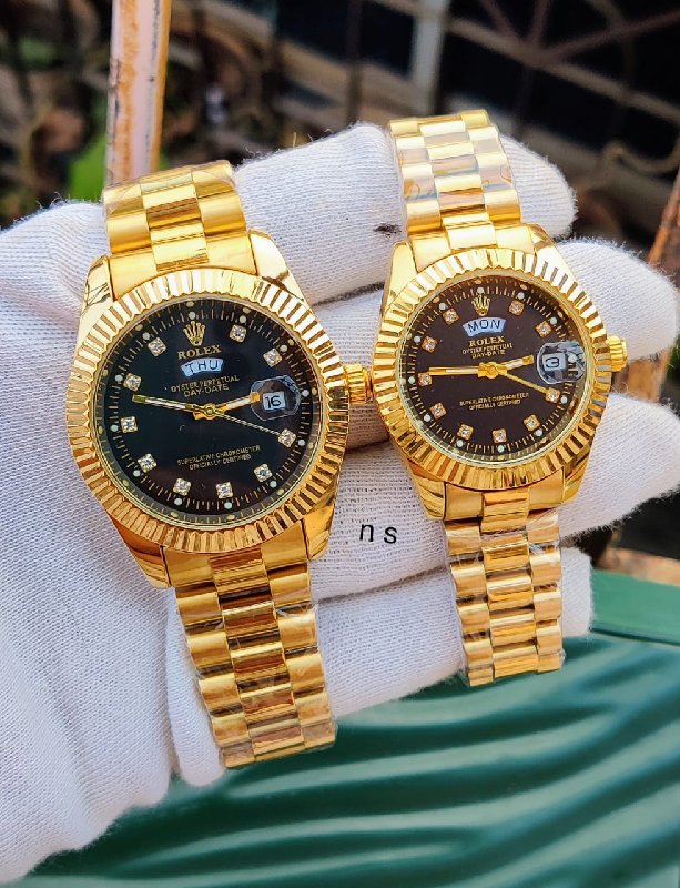 Rolex couple 2024 watch set