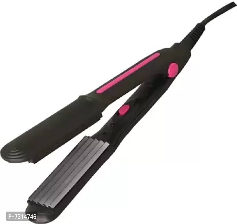 Nova-8006 Hair Crimper Womens MINI hair Crimper Styler Machine Best Hair  Styler Free Apple Earphone With Mic 