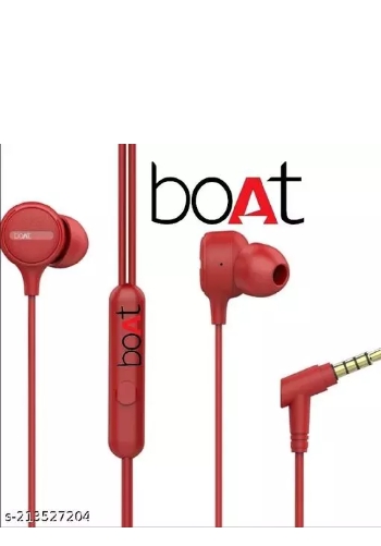 red boat earphones