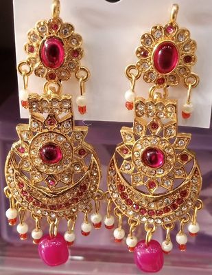 Flipkart.com - Buy Iqra fashion hub Traditional rajputi golden plated  jhumka Alloy Jhumki Earring Online at Best Prices in India