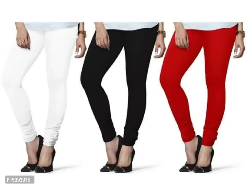 Indian Women's 100% Cotton Churidar Leggings Yoga Pants Bottom Casual  Trousers | eBay