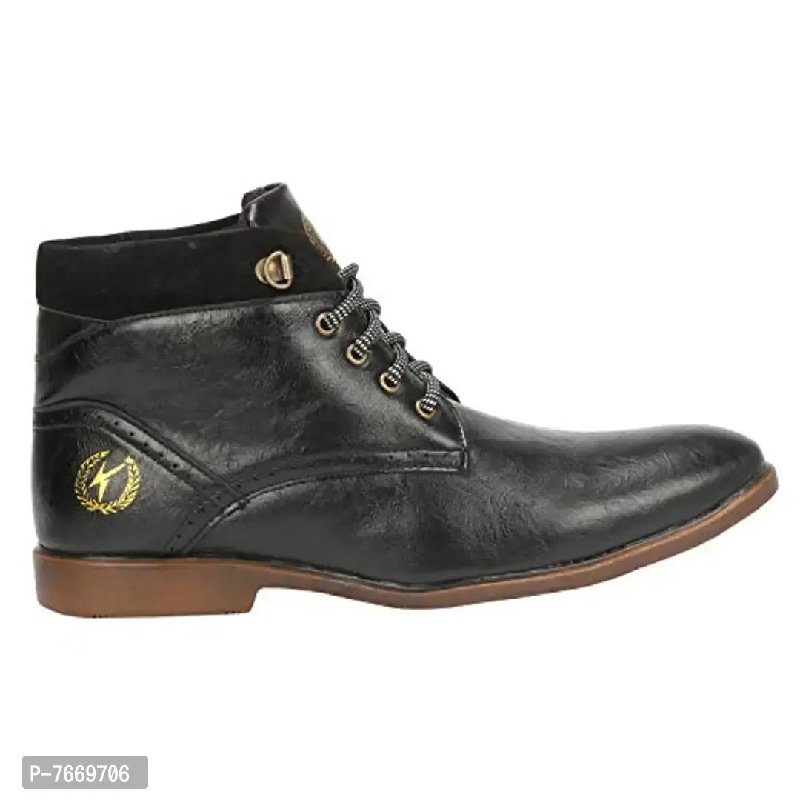 Kraasa men's synthetic leather on sale boots