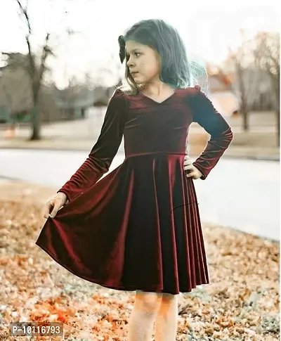 Kids store velvet frocks