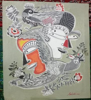 Ganesha Mandala Art A4 Size Paper