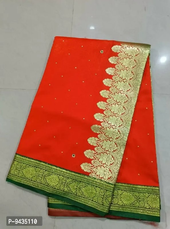 Find Banarasi Wedding saree (stone work) by Handloom Silk Sarees near me |  Amilo, Azamgarh, Uttar Pradesh | Anar B2B Business App