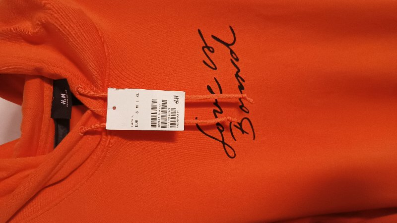 Orange hoodies outlet h&m