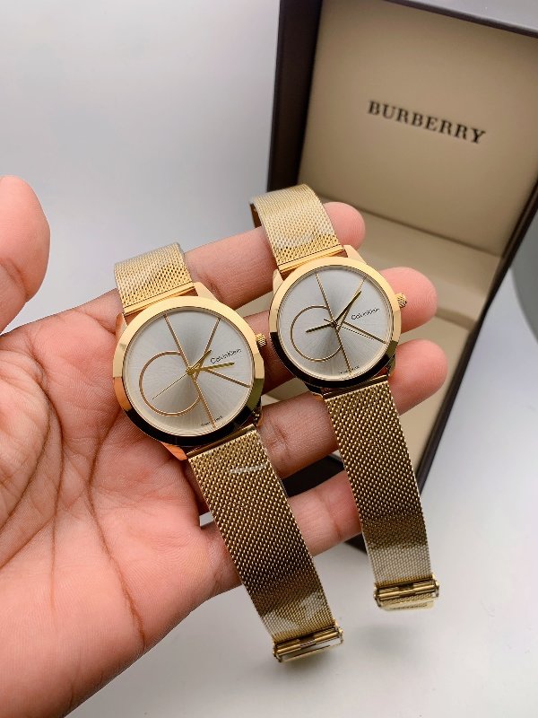 Burberry cheap couple watch