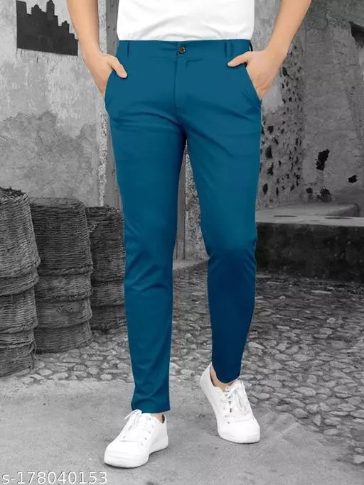 Cotton Mens Fancy Trousers Pattern  Plain Occasion  Casual Wear Formal  Wear at Rs 110  Piece in Darbhanga