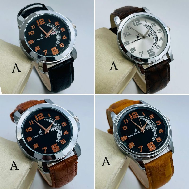 fastrack watch with date and day