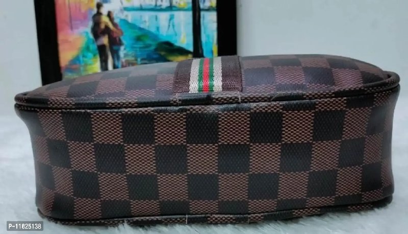 Classy Checked Sling Bags for Women