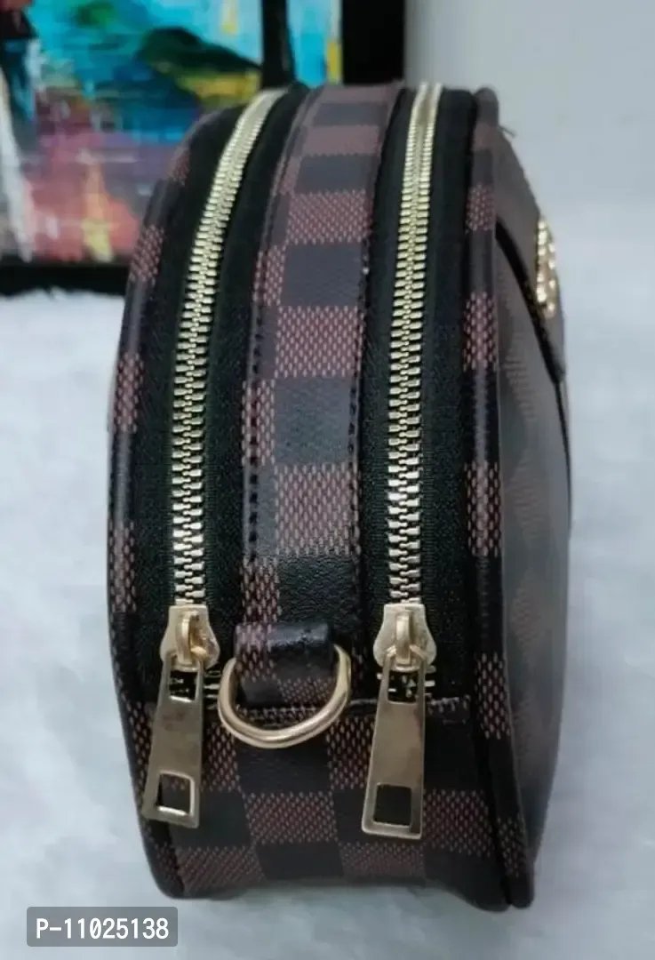 Classy Checked Sling Bags for Women