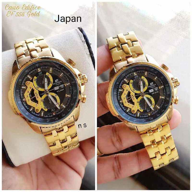 Casio ef 558 clearance gold