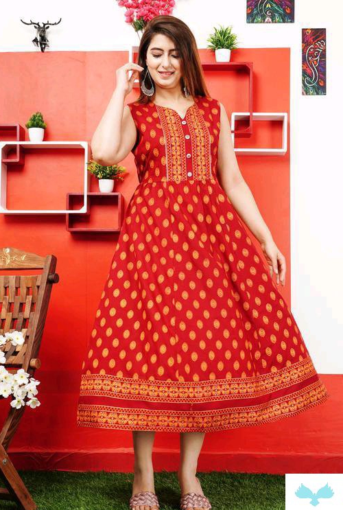 Anarkali Kurti For Women in Jaipur at best price by Shree Krishna Fashions   Justdial