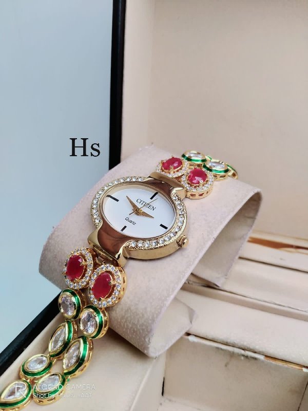 Price-1550₹ free shipping Kundan watches💯💯💯 EXCLUSIVE JEWELLERY Best and  premium quality 👉For order 80786-81967 whatsapp or direct… | Instagram