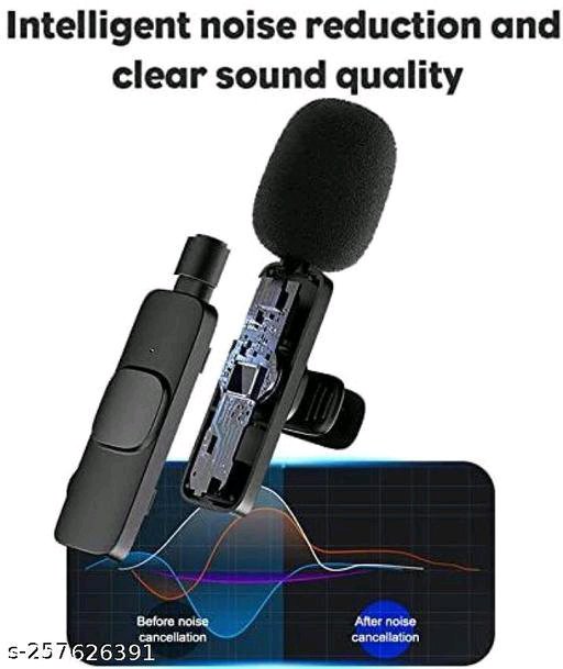 K8 Wireless Bluetooth Microphone For Android - Type C - Black