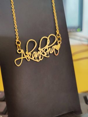 Anshika name deals pendant