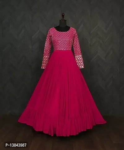 Heavy Designer Exclusive Hand Work & Printed Gown at Rs 2700/piece |  Printed Gown in Surat | ID: 18843376912