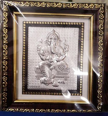 Hindu God Silver Plated Idols at Rs 500 | चाँदी चढ़ी हुई मूर्तियाँ in Delhi  | ID: 23316257233