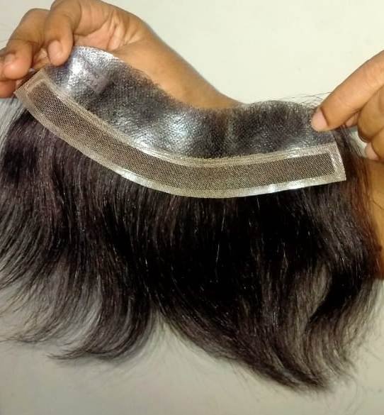 IYAAN Silk Base Natural Straight Front Hair TopperHair ClosureFront Hair  Patch For Women And Girls Brown  Amazonin Beauty