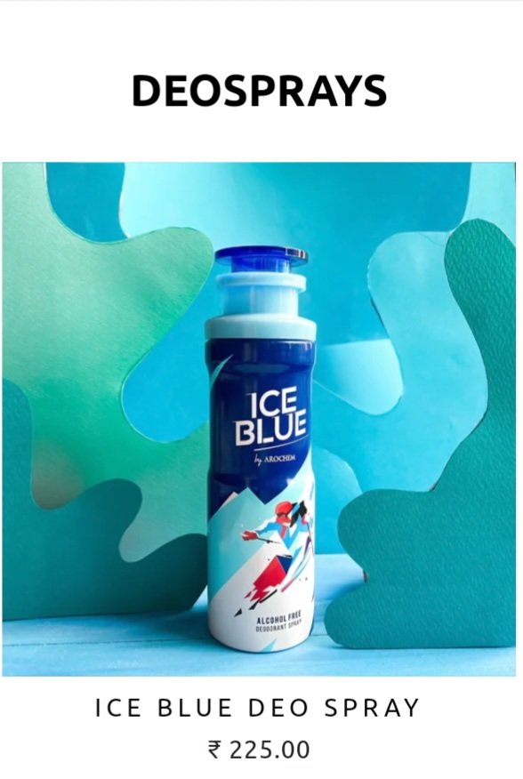 Arochem discount ice blue