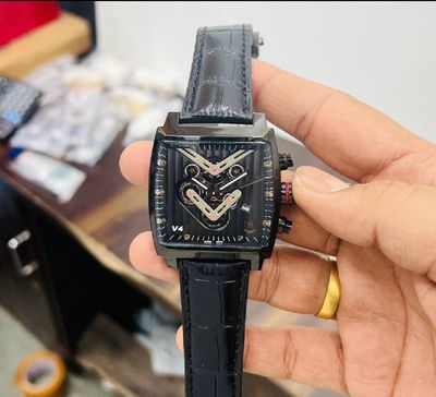 Tag Heuer V4 Full Black Watch For Men gintaa