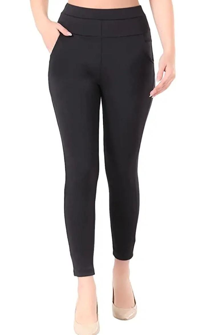 SK BLACK Stretchable Tights Jeggings/ Yoga Pants for Women/Girls