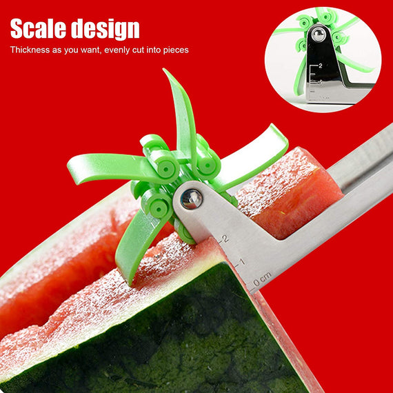  Watermelon slicer cutter Windmill Auto Stainless Steel