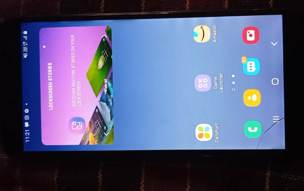 samsung j6 launcher