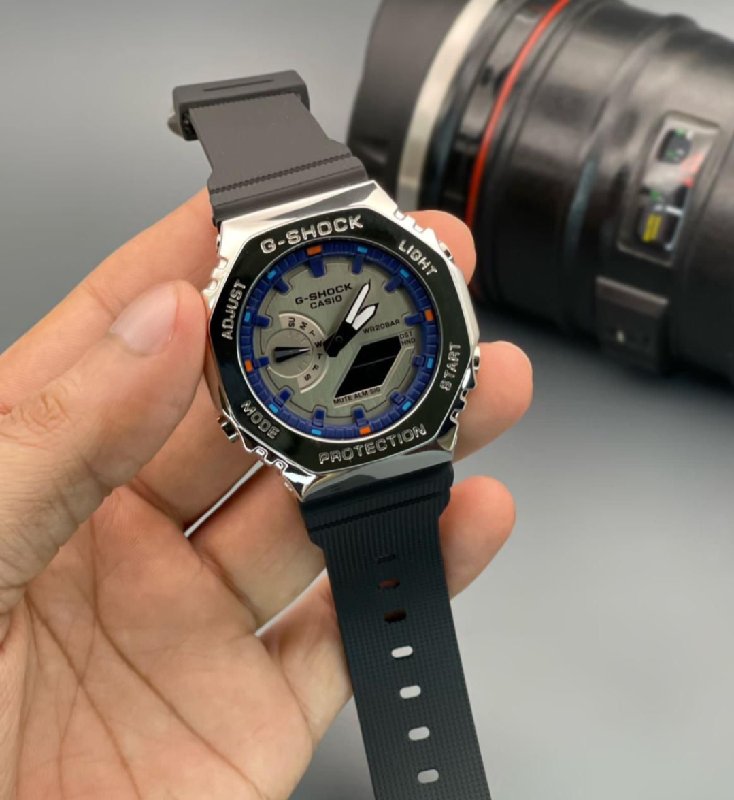 G shock best sale blue orange