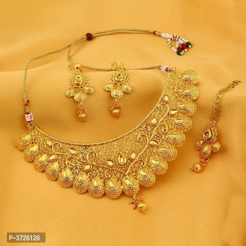 Shree Hari Golden WST7850RG Imitation Jewellery Necklace, Box, Occasion:  Party at best price in Kolkata