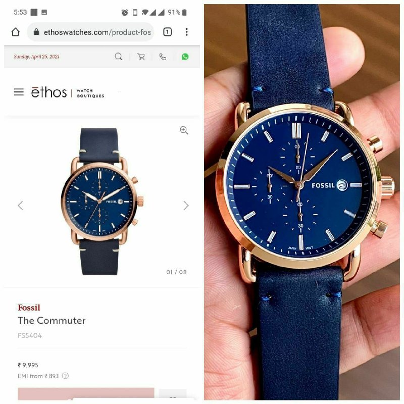 Fossil 5402 clearance