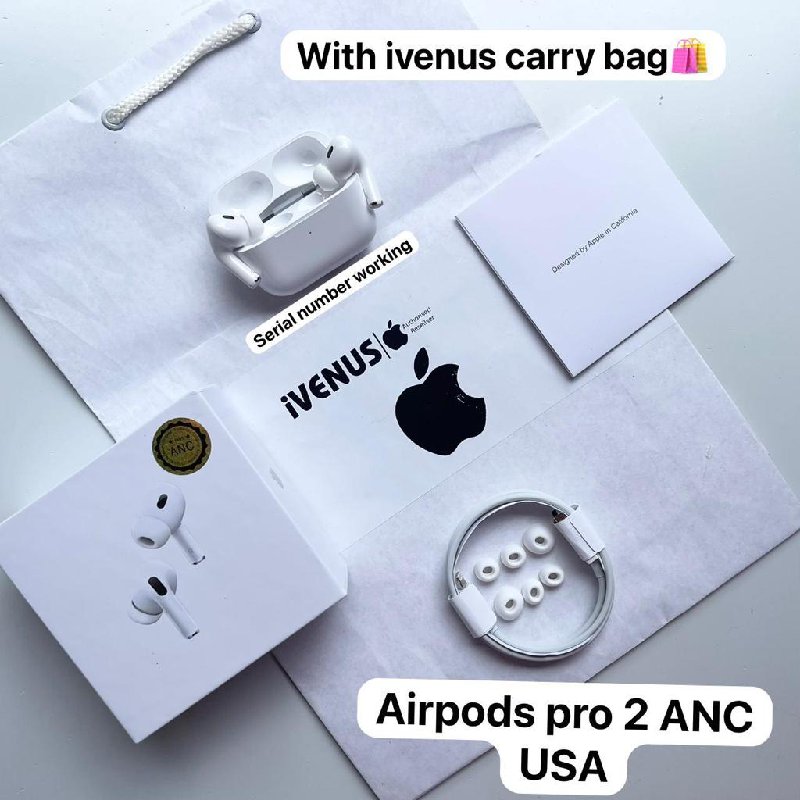 Airpod Pro 2 With Noise Cancellation, White at Rs 2499/box in Mumbai