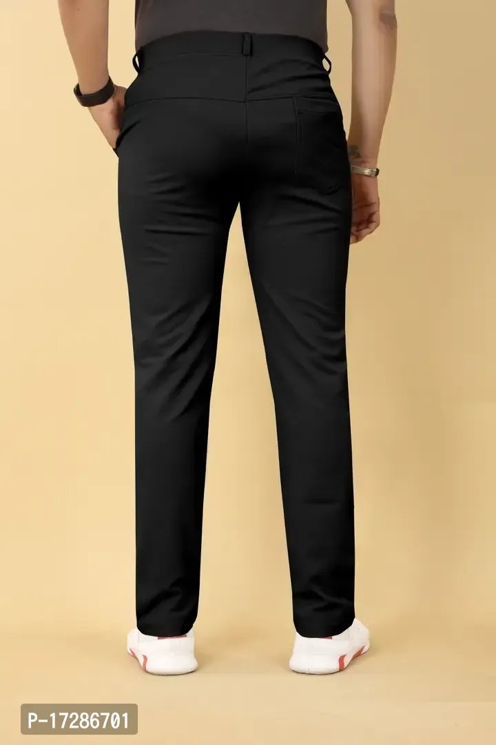 Men's Trousers Fashion Print Slight Elastic Slim Pants Men's - Temu