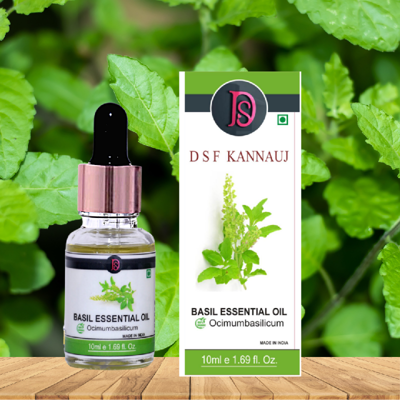 Dsf Presenting Basil Essential Oil gintaa